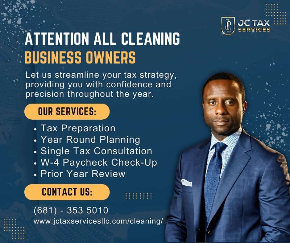 cleaning business tax preparation and planning