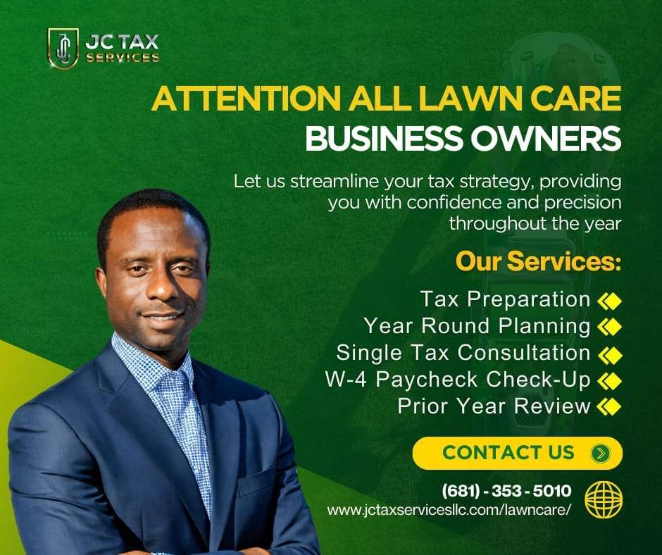 lawncare tax preparation and planning