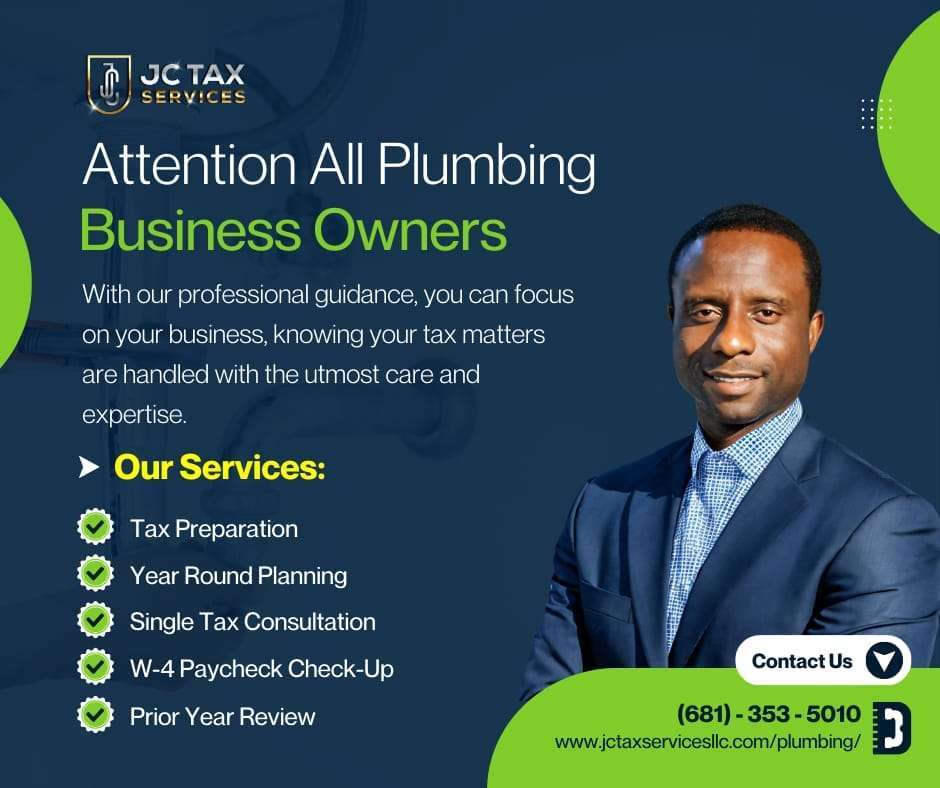 plumbing tax preparation and planning