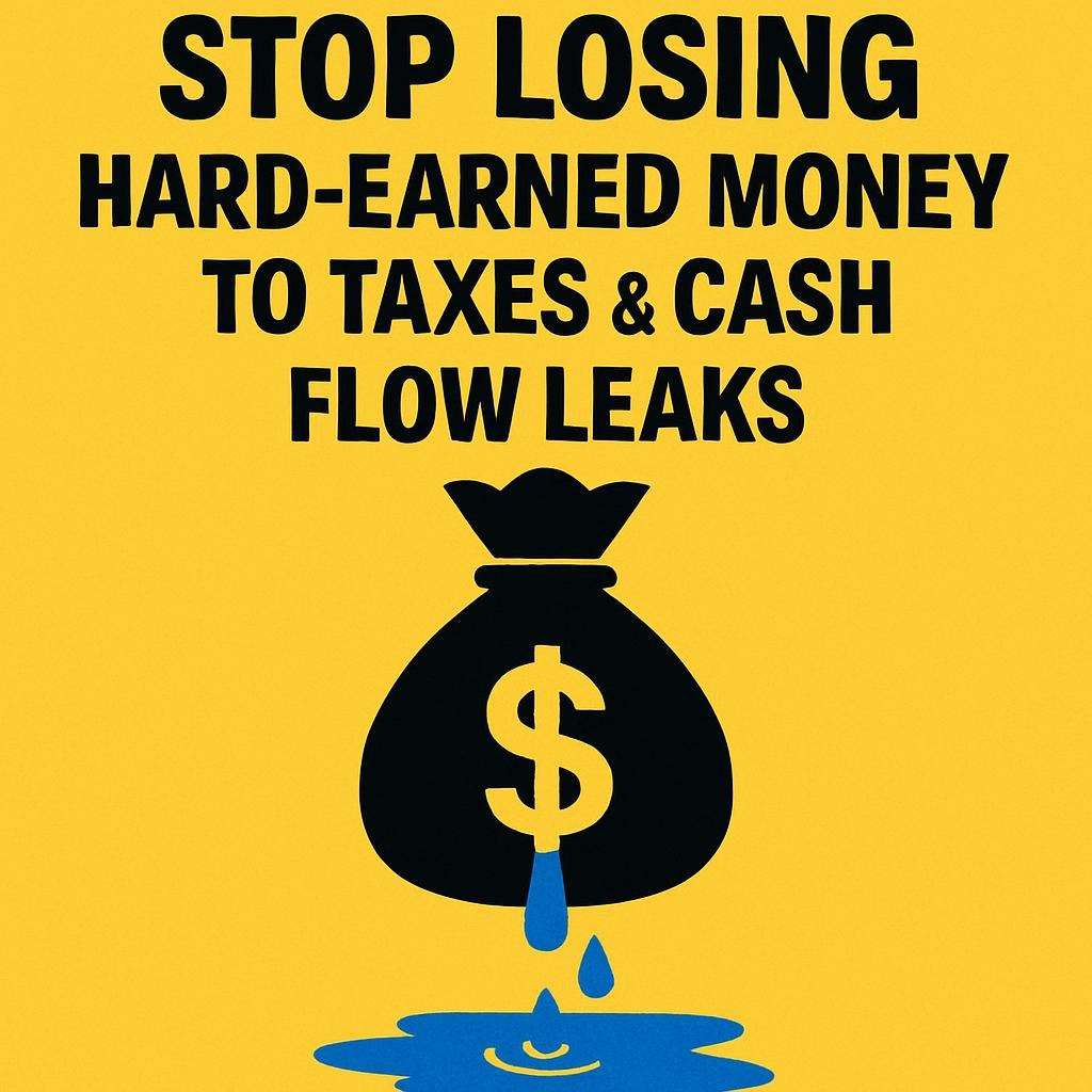 stop losing money to taxes and cash flow leaks